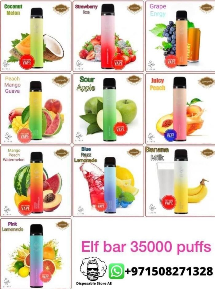 Elf Bar BC3500 puffs in dubai