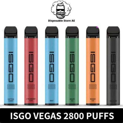 ISGO Vegas Disposable Vape 2800 Puffs Dubai