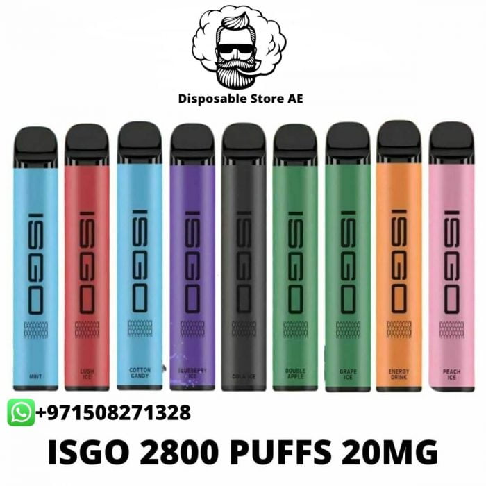 ISGO Vegas disposable vape 2800 Puffs UAE