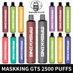 MASKKING GTS 2500 PUFFS DISPOSABLE VAPE