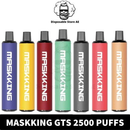 MASKKING GTS 2500 PUFFS DISPOSABLE VAPE IN UAE