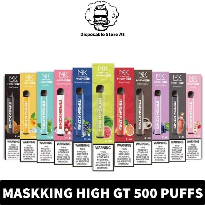 MASKKING HIGH GT 500 PUFFS