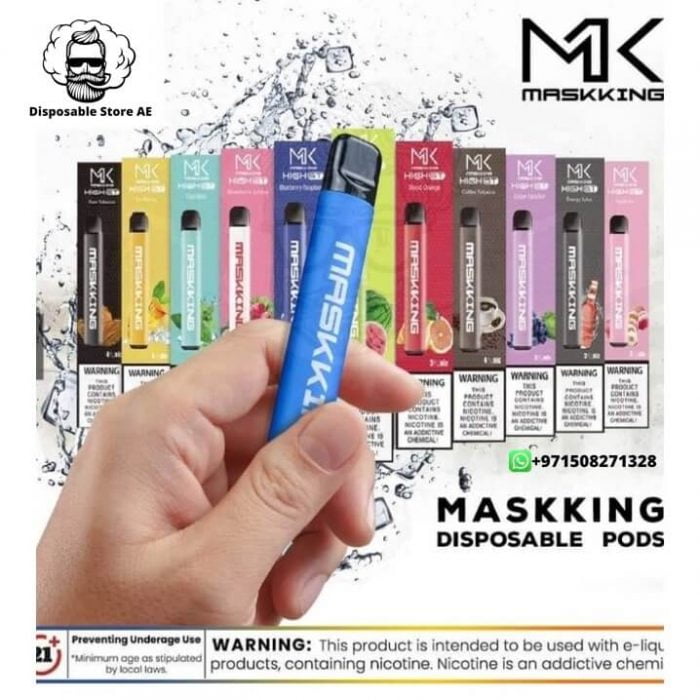 Maskking High GT 500 Puffs Disposable Vape in Dubai