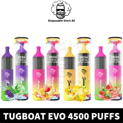 Tugboat EVO Disposable Vape 4500 Puffs