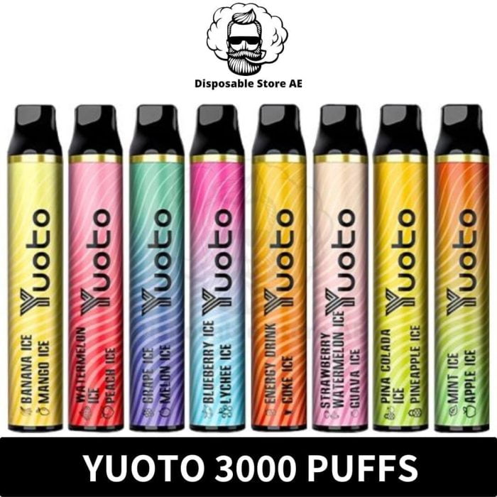 Yuoto 3000 Puffs Luscious Disposable Vape in uae
