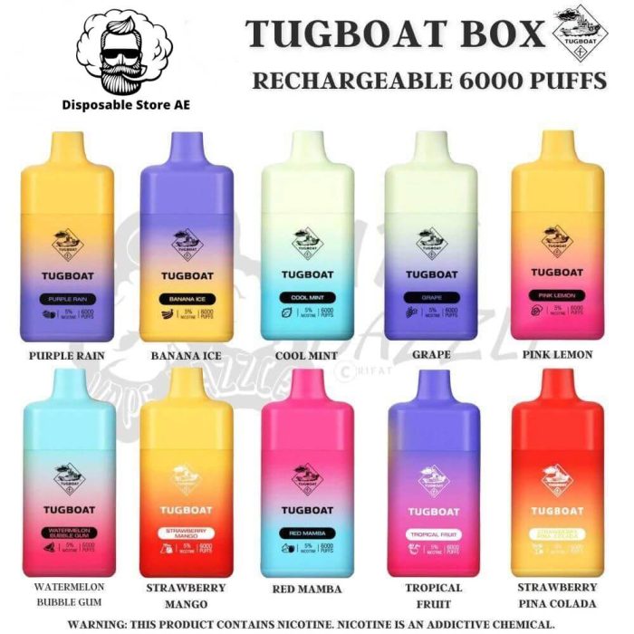 Tugboat Box 6000 Puffs