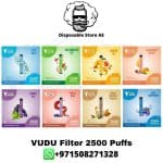 vudu filter 2500 puffs