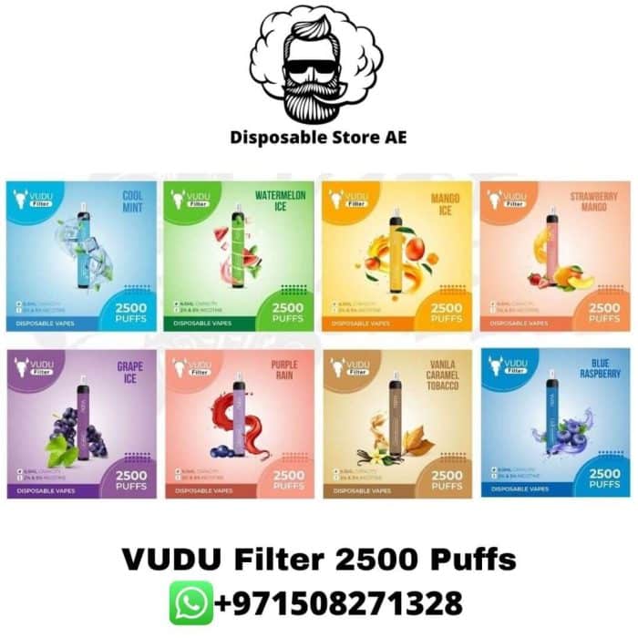 vudu filter 2500 puffs