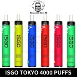 Isgo Tokyo 4000 Puffs Disposable Vape