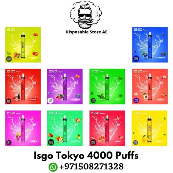 Isgo Tokyo 4000 Puffs
