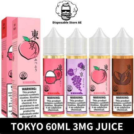 Best Tokyo 60ml Juice 0mg 3mg 6mg E Liquid in Dubai, UAE - Disposable Store AE
