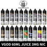 Best Vgod 60ml E Juice 0mg 3mg 6mg E Liquid - Vape Juice | Vgod Lush Juice - Vgod Bomb Juice - Vgod Iced Juice - Vgod Cigar Juice in Dubai, UAE