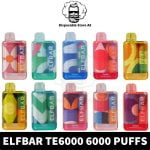 Best Elf Bar TE6000 6000 Puffs Rechargeable Vape Near Me