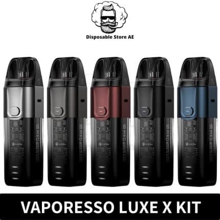 Gallery Vaporesso Luxe X Pod Kit 1500mAh 40W Pod System in UAE