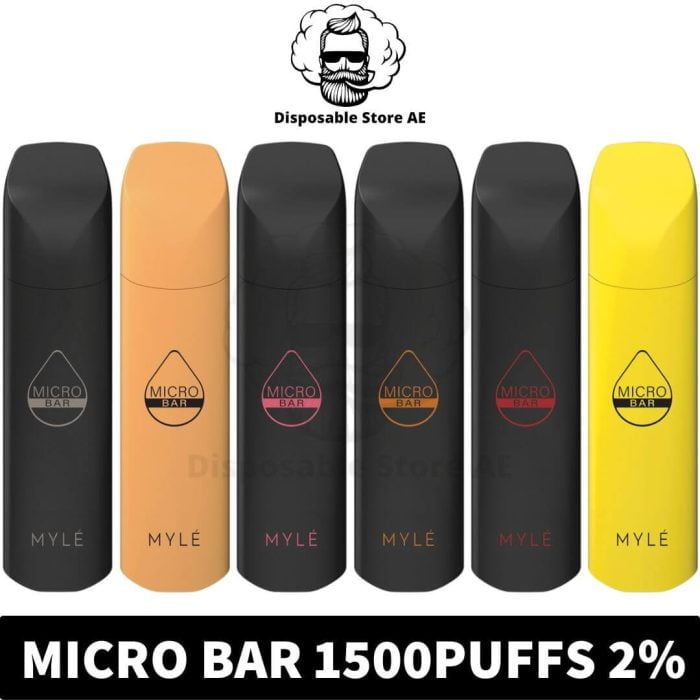 Myle Micro Bar 1500Puffs Disposable 2%(20mg ) Rechargeable Vape in Dubai, UAE Micro Bar UAE Myle Micro Bar Myle 2500 Puffs Dubai Myle 2500 Puffs UAET