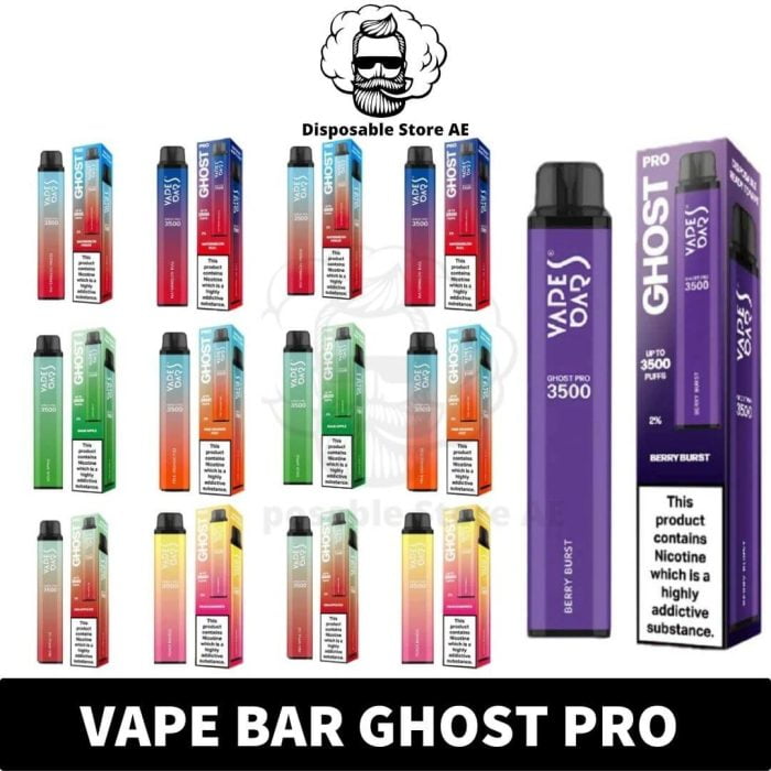 Best Vape Bar Ghost Pro 3500 Puffs Disposable Vape