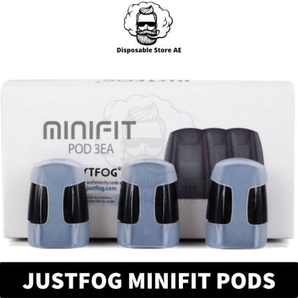 BuyJustFog Minifit Pods Empty Replacement Pod Cartridge in Dubai, UAE - Vape Dubai -Minifit Pod Cartridge -Justfog Empty Pods Near me