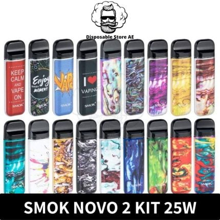 best Smok Novo 2 Kit 25W Vape Kit 800mAh Pod System in Dubai, UAE Novo 2 Dubai Novo 2 UAE