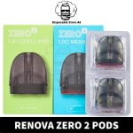 Best Vaporesso Renova Zero 2 Pods Empty Replacement Pod Cartridge (2PCS) in Dubai, UAE Renova Zero 2 Pod Cartridge Renova Zero 2 Empty Pod Near me vape dubai vape uae