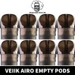 Buy Veiik Airo Pods Replacement Empty Pod Cartridge in Dubai, UAE - 1.2ohm - Airo Empty Pods UAE - Airo Replacement Pods - Veiik Airo Pods near me