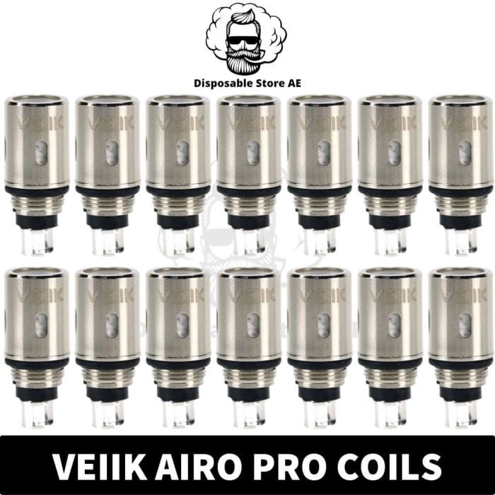 Buy Veiik Airo Pro Coils Replacement 1.2 ohm Vape Coils in Dubai, UAE - Veiik Airo Pro Mesh Coils - Airo Pro Mesh Coil near me UAE COils shop Airo Pro Coils Dubai Airo Pro Coils UAE
