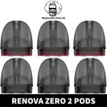 Vaporesso Renova Zero 2 Pods Empty Replacement Pod Cartridge (2PCS) in Dubai, UAE Renova Zero 2 Pod Cartridge Renova Zero 2 Empty Pod Near me vape dubai vape uae