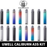 best Buy Uwell Caliburn A3S Pod System 16W Vape Kit 520mAh Pod Kit in Dubai, UAE - Caliburn A3S UAE - Caliburn A3S Dubai - Uwell A3S Kit vape dubai uwell dubai caliburn dubai