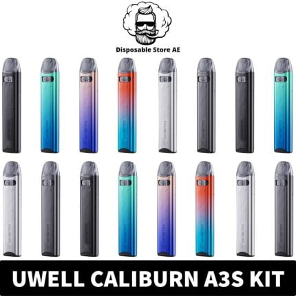 best Buy Uwell Caliburn A3S Pod System 16W Vape Kit 520mAh Pod Kit in Dubai, UAE - Caliburn A3S UAE - Caliburn A3S Dubai - Uwell A3S Kit vape dubai uwell dubai caliburn dubai