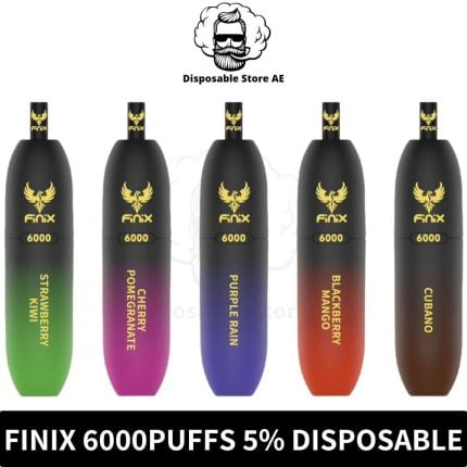 Finix 6000 Puffs 5% Nicotine Disposable Vape In Dubai- Finix 6000puffs Disposable- Finix Disposable 6000- Vape Dubai Vape Shop Near Me