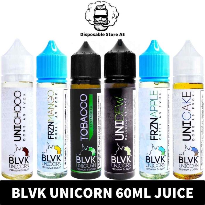 Buy BLVK Unicorn Vape Juice 60ML E-Liquid in UAE - BLVK 60ML UAE - Unicorn 60ml Dubai - BLVK 60ml Dubai - Unicorn Juice Dubai near me