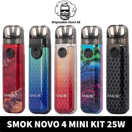Buy SMOK Novo 4 Mini Kit 900mAh Pod System 25W Vape kit in Dubai, UAE - Novo 4 Mini Kit Dubai - Novo 4 Mini Dubai - vape shop near me