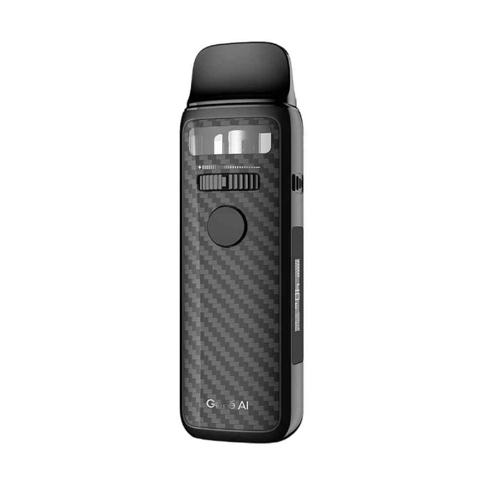 CARBON FIBER BLACK Buy VOOPOO Vinci 3 Pod Kit 16W Pod Mod 1800mAh Vape Kit Pod System in Dubai, UAE - Vinci 3 Dubai - Vinci 3 Kit Dubai -Vape shop near me