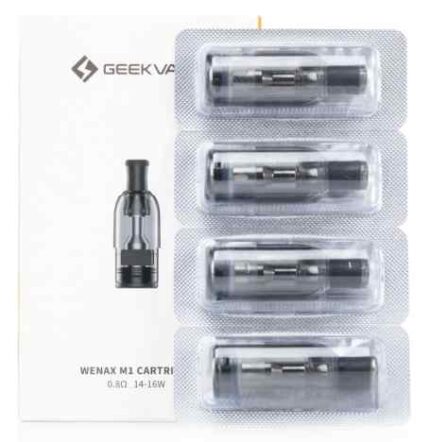 0.8ohm Buy GEEKVAPE M1 Cartridge of 0.8ohm & 1.2ohm in UAE - M1 0.8 Pods Dubai - M1 1.2 Pods Dubai - Geekvape Wenax M1 Pods shop near me