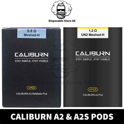 Buy Caliburn A2S Replacement Pod in UAE - Caliburn A2 Replacement Pod shop in Dubai - Uwell Caliburn A2 Pods Price in Dubai Near me