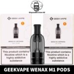 Buy GEEKVAPE M1 Cartridge of 0.8ohm & 1.2ohm in UAE - M1 0.8 Pods Dubai - M1 1.2 Pods Dubai - Geekvape Wenax M1 Pods shop near me