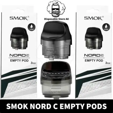 Buy Nord C Pod Cartridge of 4.5ml 3 PCS Per pack in UAE - Nord C Empty Pods Dubai shop - Nord C Pod Cartridge in Dubai Near me