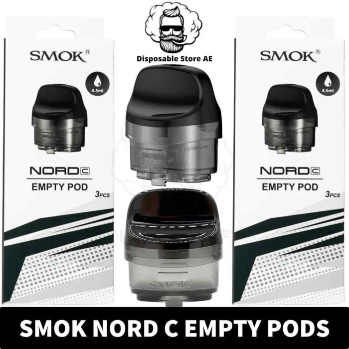 Buy Nord C Pod Cartridge of 4.5ml 3 PCS Per pack in UAE - Nord C Empty Pods Dubai shop - Nord C Pod Cartridge in Dubai Near me