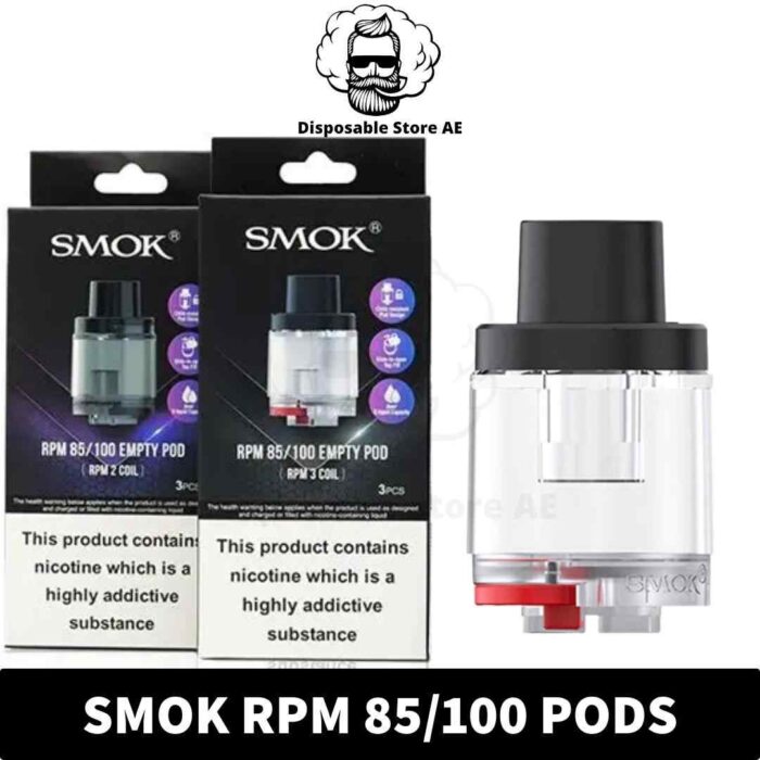 Buy RPM 100 Replacement Pods in UAE - RPM 85 Replacement Pods Buy in Dubai - SMOK RPM 85 Pods in Dubai - SMOK RPM 2 Pods near me VAPE DUBAI