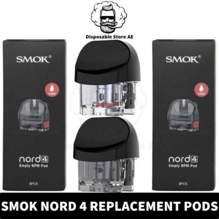 Buy SMOK NORD 4 PODS in UAE - NORD 4 RPM 2 Pods in Dubai - NORD 4 RPM Pods in Dubai - NORD 4 Replacement Pods shop near me