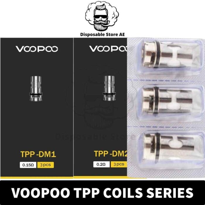 Buy VOOPOO TPP Replacement Coils Series in UAE -VOOPOO TPP Coils_ TPP DM1, TPP DM2, TPP DM3, TPP DM4 Replacement Coils Near me