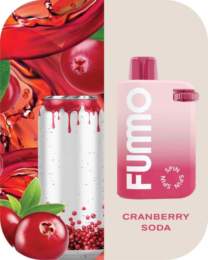 CRANBERRY SODA Buy FUMMO Spin Disposable 10000Puffs 20MG Rechargeable Vape in UAE - Fummo 10000 Dubai- Fummo Spin 10000 Dubai vape Shop near me Fummo Spin 10000 dubai vape dubai