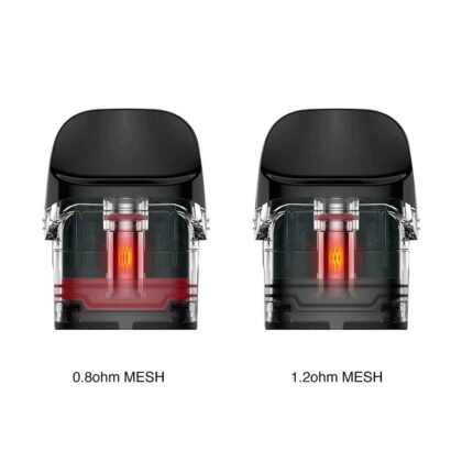 Luxe Q 1.2ohm Mesh Pod & Luxe Q 0.8ohm Mesh Pod in UAE - VAPORESSO LUXE Q Pods shop in Dubai - Q Replacement Pods Near me