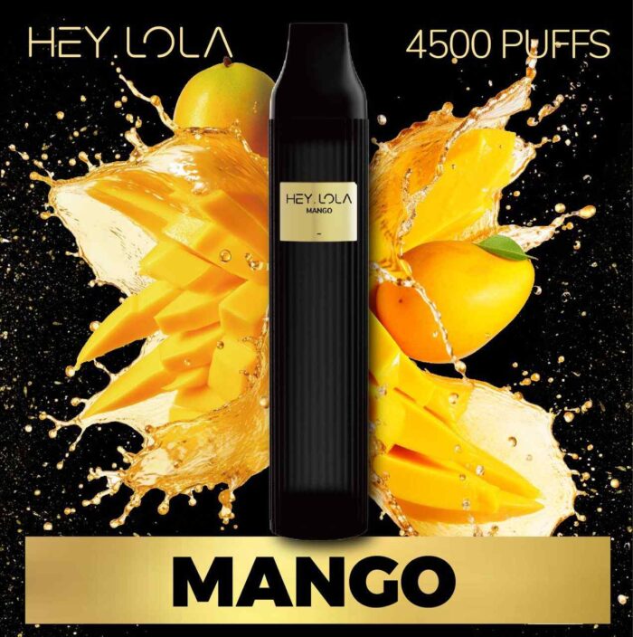 MANGO Buy HEY LOLA 4500 Puffs Disposable 10ml 20mg Rechargeable Vape in Abu Dhabi, UAE - HEY LOLA Disposable Buy in Dubai 1.2 ohm Near Me