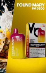 PINA COLADA Buy VAPES BARS Found Mary Disposable FM5800 20mg (2%) in Abu Dhabi, UAE - FM800 Disposable in Dubai - Disposable vape Shop near me