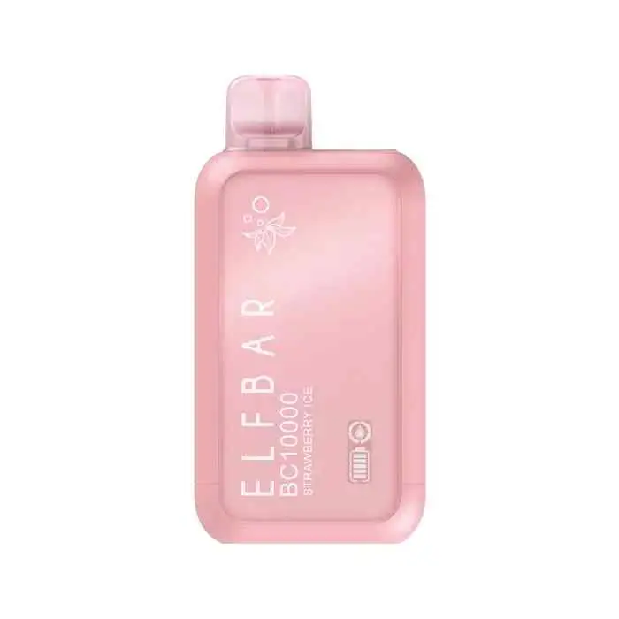 STRAWBERRY ICE Buy ELF BAR BC10000 Disposable 5% 10000Puffs Rechargeable Vape in UAE - ELF BAR BC10000 Dubai - ELFBAR 10000 Dubai - Vape near me