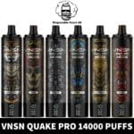 Buy Quake Pro 14000 Puffs Rechargeable vape in UAE - Quake Pro Disposable Vape 50mg with Mesh Coils,14ml Capacity, 650mah Vape Near Me