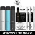 Buy SPRK for MYLE V4 in UAE - SPARK VAPOR 250mAh 0.9 ml Magnetic Device for Myle V4 with Type C Charging Port in Dubai Shop Near Me