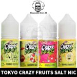 Buy TOKYO Crazy Fruits Salt Nicotine of 30ml size & 35mg, 50mg Nic Strength in UAE - TOKYO Salt Nic Crazy Fruit Juice Shop in Dubai Near Me