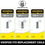 Buy VOOPOO ITO Replacement Coils of M0 0.5ohm, M1 0.7ohm, M2 1.0ohm, M3 1.2ohm Mesh Coils in UAE - VOOPOO ITO Coils Shop Near Me