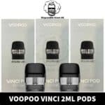 Buy VOOPOO Vinci Replacement Pod of 0.8ohm Freebase Pod & 1.2 ohm Saltnic Pod in UAE - VOOPOO Vinci Pods Shop in Dubai Near Me